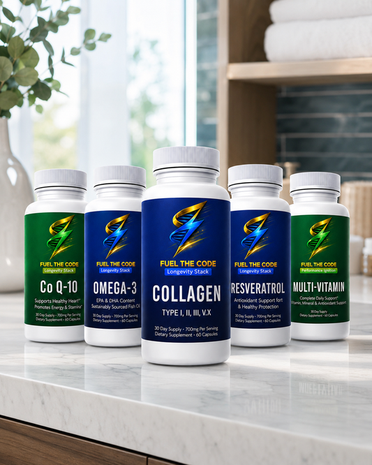 Longevity Stack (5 bottles total)