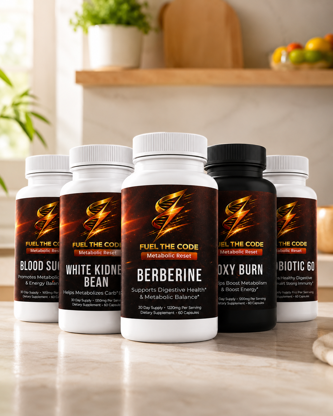 Metabolic Reset Stack (5 bottles total)