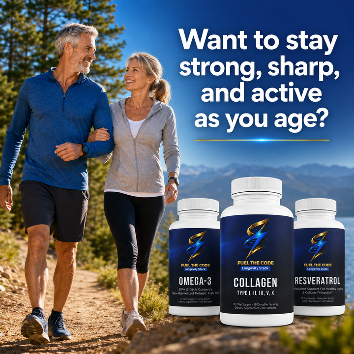 Longevity Stack (3 bottles total)