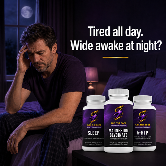 Sleep + Cortisol Reset Stack (3 bottles total)