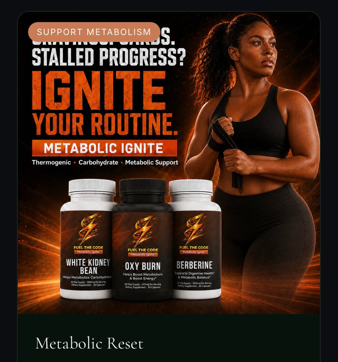 Metabolic Reset Stack (3 bottles total)