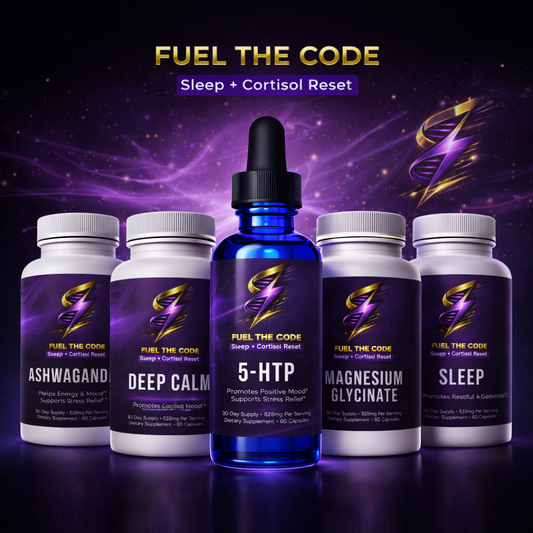 Sleep + Cortisol Reset Stack (5 bottles total)